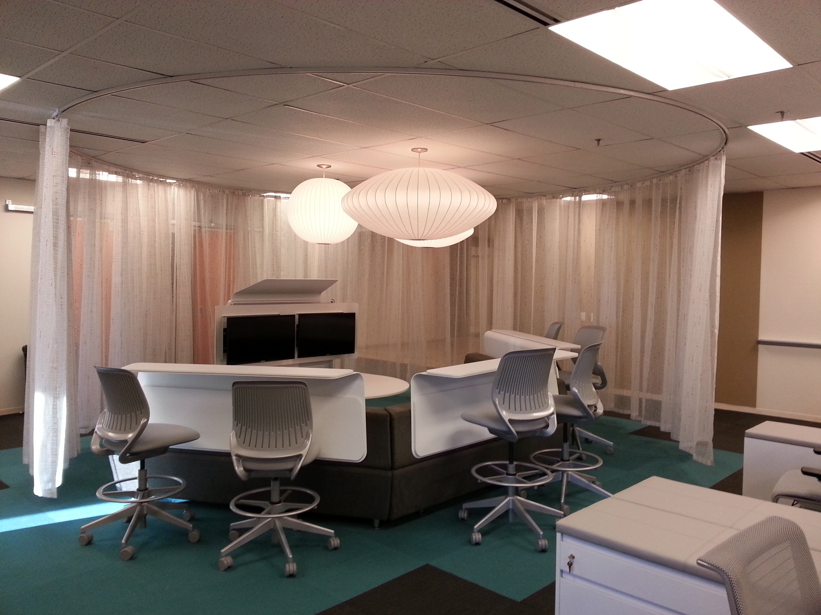 Cubicle Curtain I V Track Golterman Sabo